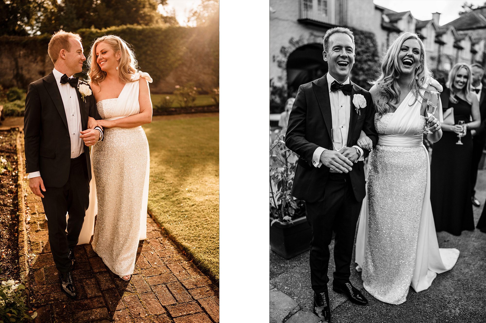 ireland couple at their own destination wedding