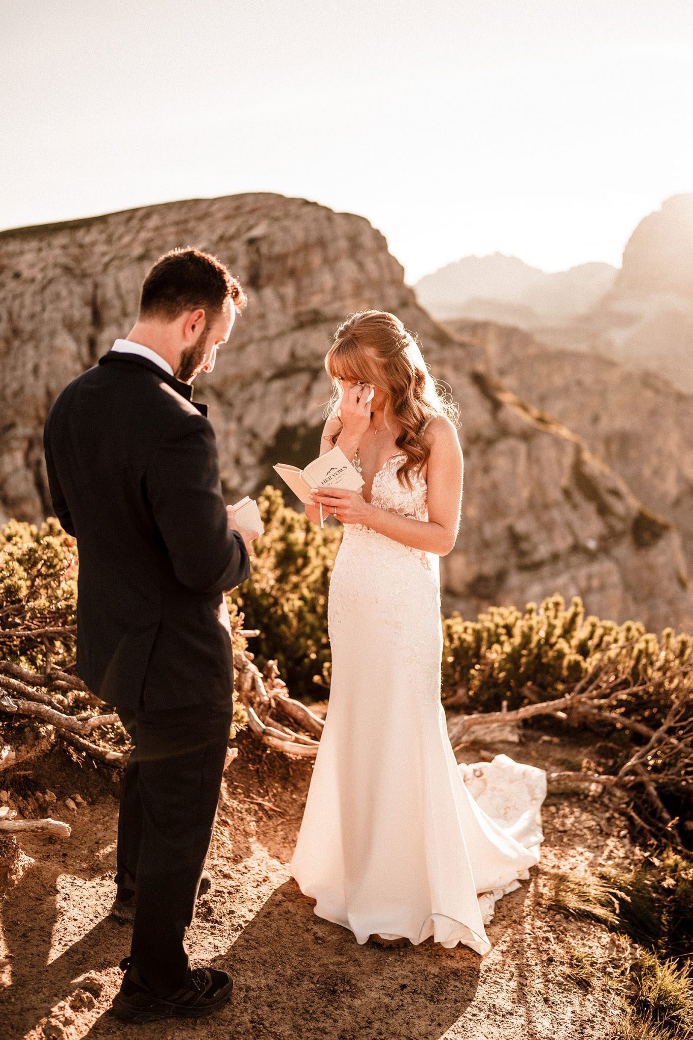 Italy wedding photographer shooting an elopement.